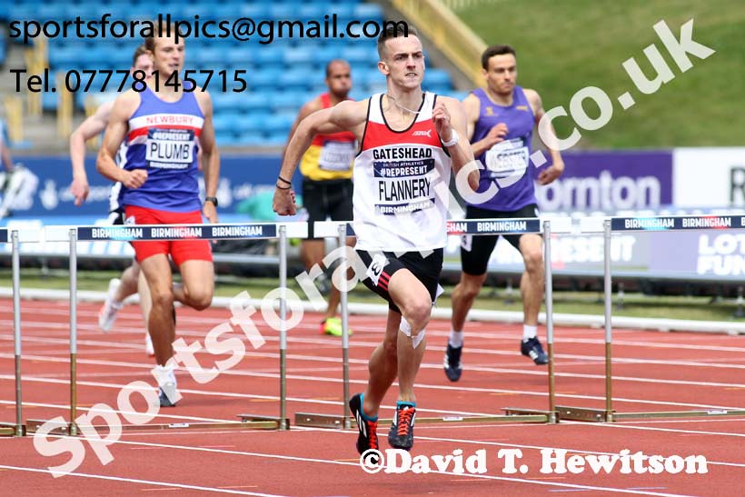 Mens 400 metres Hurdles, World Championship Team Trials, Alexander Stadium, Birmingham